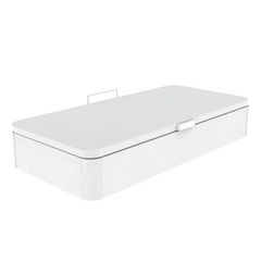 CANAPÉ WOOD ECO APERTURA LATERAL BLANCO 120x190 (OFERTA)