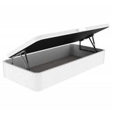 CANAPÉ WOOD ECO APERTURA LATERAL BLANCO 120x190 (OFERTA)