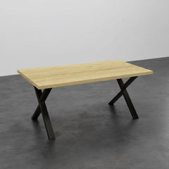 MESA DE COMEDOR MDF CHAPA ROBLE CIRCE