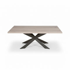 MESA DE COMEDOR MDF CHAPA OLMO HECATE