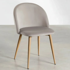 SILLA DE COMEDOR KAREN TELA VELVET