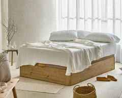 CANAPÉ ABATIBLE WOOD ECO NATURAL 80x180 cm (OFERTA)