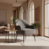 BUTACA TELA VELVET AMIR