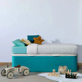 CANAPE JUGUETERO APERTURA LATERAL TAPIZADO GRAN ALMACENAJE - FONDO UTIL 48cm