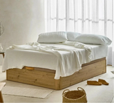 CANAPÉ ABATIBLE WOOD ECO NATURAL 80x180 cm (SUPER OFERTA)