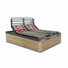 CANAPÉ ABATIBLE ARTICULADO ELECTRICO DE MADERA WOOD ECO