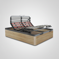 CANAPÉ ABATIBLE ARTICULADO ELECTRICO DE MADERA WOOD ECO