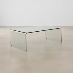 MESA DE CENTRO VIDRIO TEMPLADO VOLCANO 110X55 cm