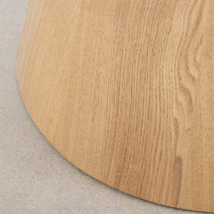 MESA DE COMEDOR EN ROBLE ELENA (Ø120 Cm)