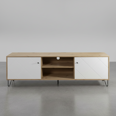 MUEBLE TV EN ROBLE 183x55 cm SUECIA