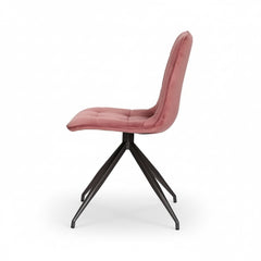 SILLA COMEDOR ROSEMARY TAPIZADA TERCIOPELO