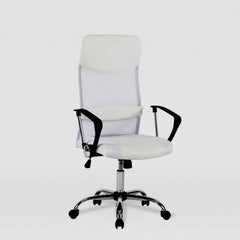 SILLA DIRECCIÓN EN TELA Y POLIPIEL DAFNE