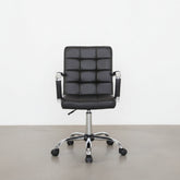 SILLA DE OFICINA EN PIEL SINTETICA DISEÑO ITALIANO ISABELLA