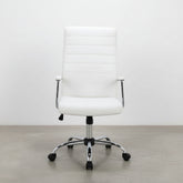 SILLA OFICINA EN PIEL SINTETICA CON RUEDAS LARA