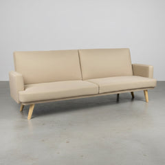 SOFÁ CAMA DE 3 PLAZAS TELA BEIGE LIEBE