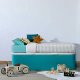 CANAPE JUGUETERO APERTURA LATERAL TAPIZADO GRAN ALMACENAJE - FONDO UTIL 48cm