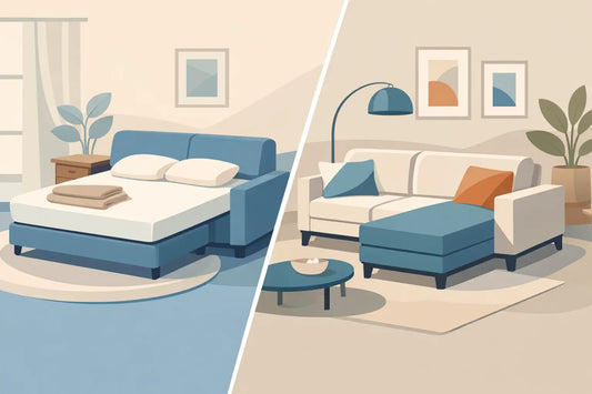 Sofá cama vs chaise longue: cuál te conviene