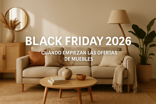 Cuándo es el black friday 2026 en España y cuándo empiezan las ofertas de muebles