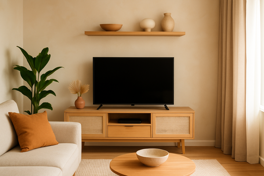 A qué altura poner el mueble de la TV en el salón
