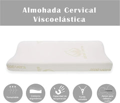 ALMOHADA CERVICAL VISCOELÁSTICA