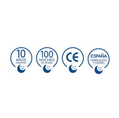COLCHON MUELLES ENSACADOS Y VISCOGEL DOMOTEX ZENIT
