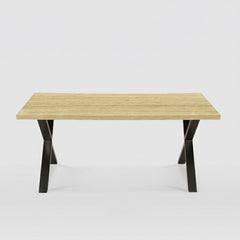 MESA DE COMEDOR MDF CHAPA ROBLE CIRCE