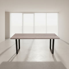 MESA DE COMEDOR MDF CHAPA OLMO ATENEA