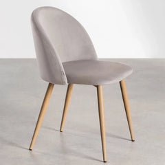 SILLA DE COMEDOR KAREN TELA VELVET