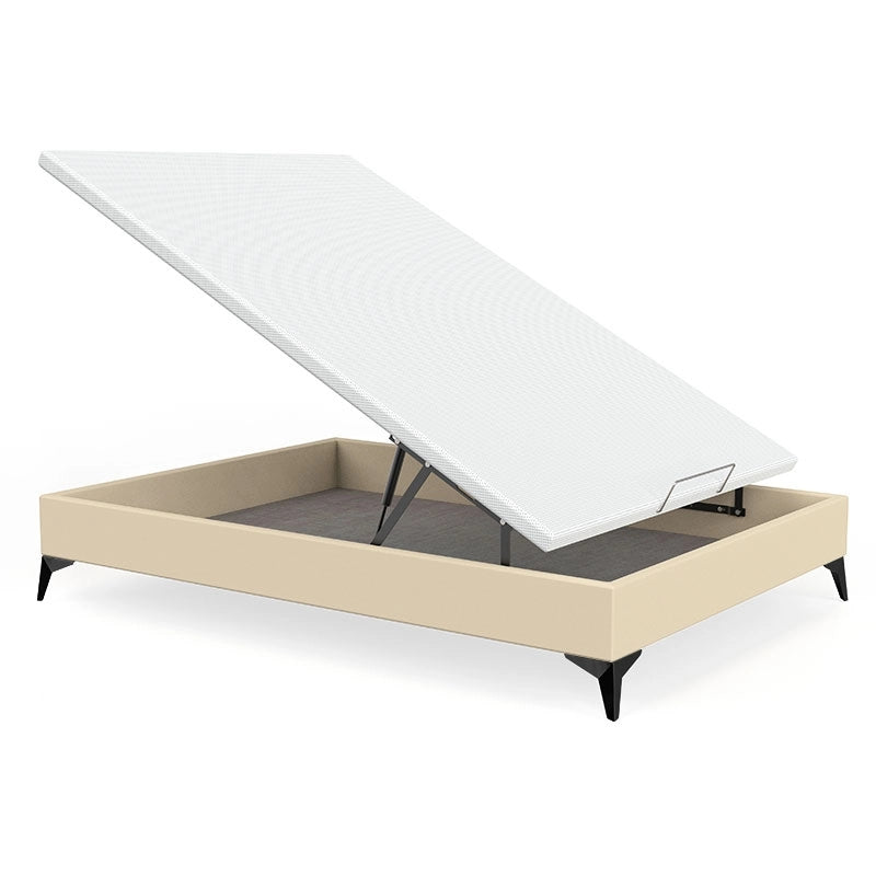 CANAPÉ ABATIBLE LUXTOP TAPIZADO POLIPIEL PATAS METALICAS - 9