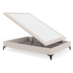 CANAPÉ ABATIBLE LUXTOP TAPIZADO POLIPIEL PATAS METALICAS - 5