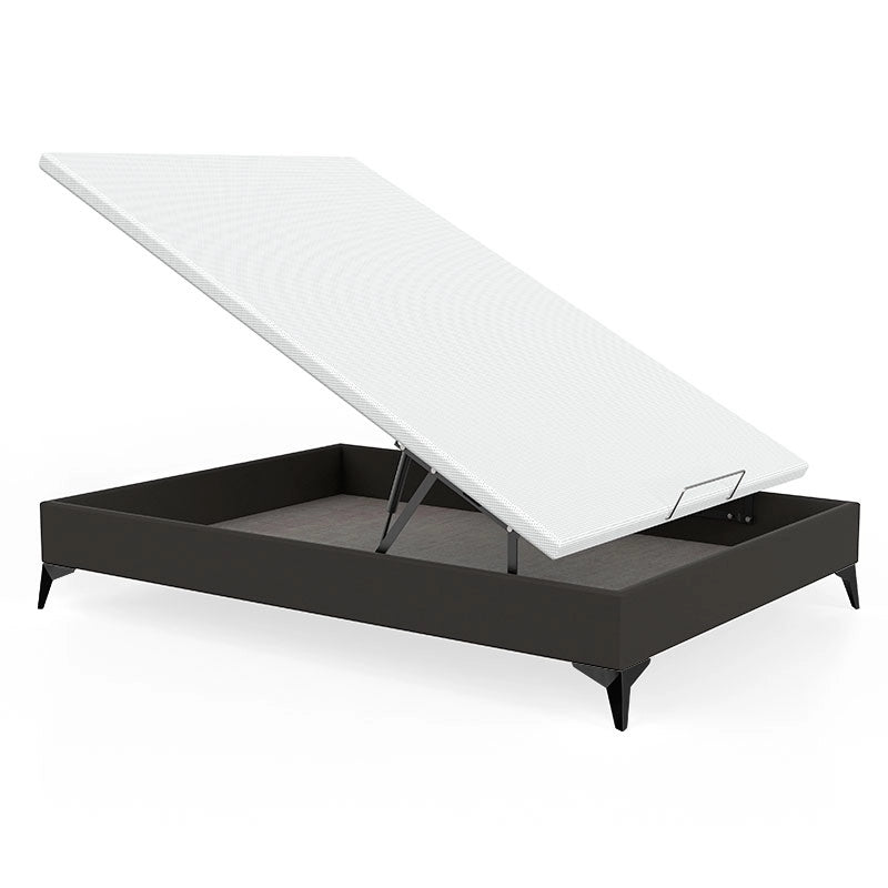 CANAPÉ ABATIBLE LUXTOP TAPIZADO POLIPIEL PATAS METALICAS - 18