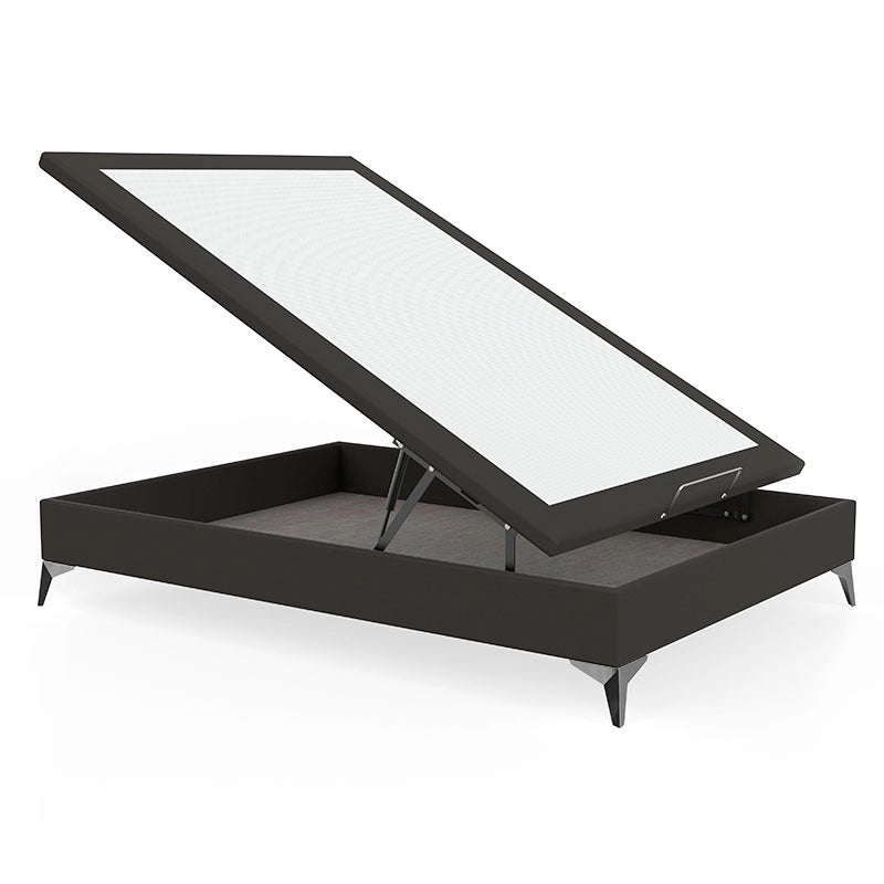 CANAPÉ ABATIBLE LUXTOP TAPIZADO POLIPIEL PATAS METALICAS - 17