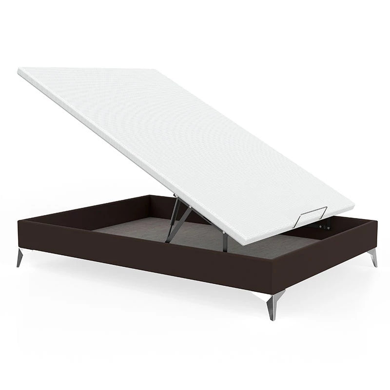 CANAPÉ ABATIBLE LUXTOP TAPIZADO POLIPIEL PATAS METALICAS - 11