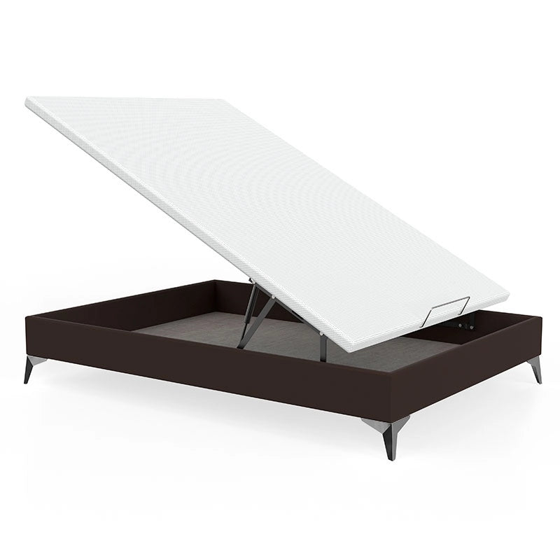 CANAPÉ ABATIBLE LUXTOP TAPIZADO POLIPIEL PATAS METALICAS - 10