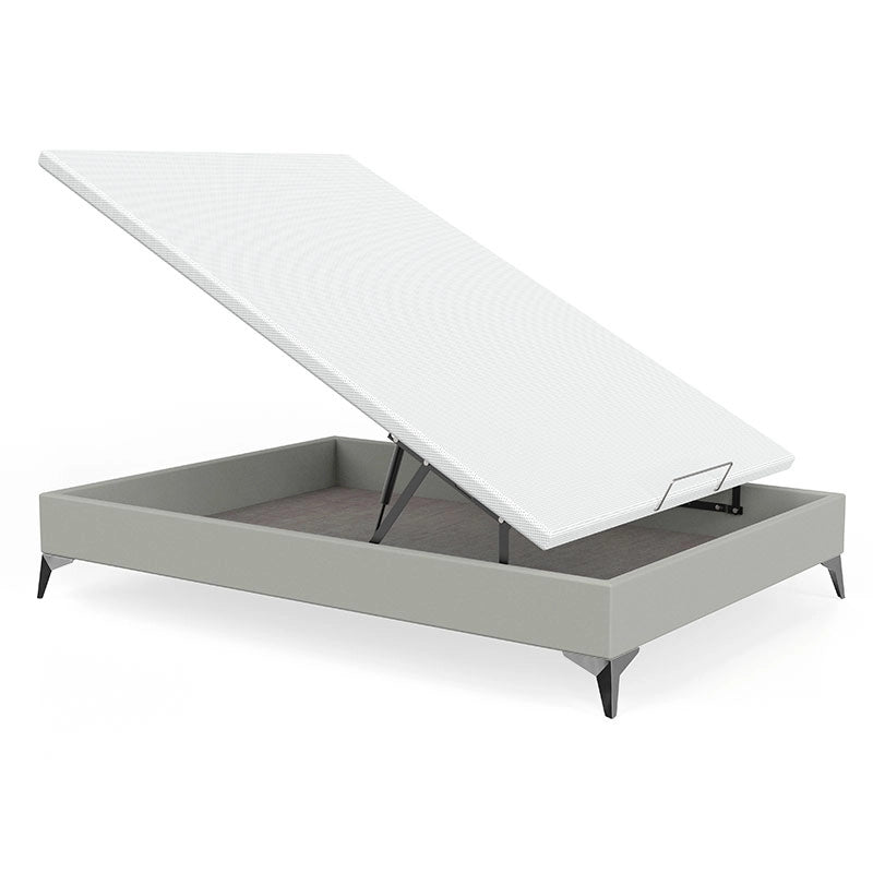 CANAPÉ ABATIBLE LUXTOP TAPIZADO POLIPIEL PATAS METALICAS - 14