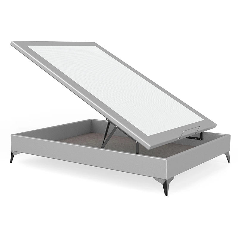 CANAPÉ ABATIBLE LUXTOP TAPIZADO POLIPIEL PATAS METALICAS - 12