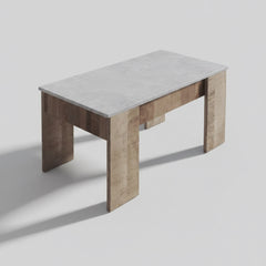MESA DE CENTRO RECTANGULAR 100x50 cm ELEVABLE BERGAMO