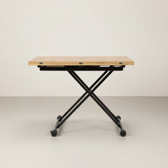 MESA DE CENTRO ELEVABLE CONVERTIBLE RECTANGULAR 100x50 cm MARTEN