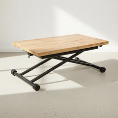 MESA DE CENTRO ELEVABLE CONVERTIBLE RECTANGULAR 100x50 cm MARTEN