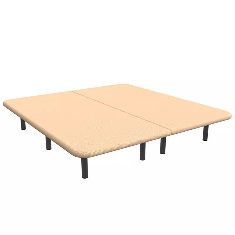 BASE TAPA TAPIZADA 3D TRANSPIRABLE - EXTRA REFORZADA + 6 PATAS INCLUIDAS