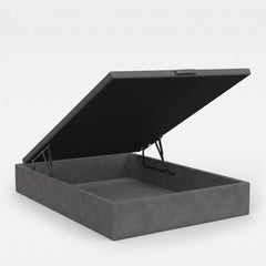 CAMA ARTICULADA MAXIBOX ESTOFADA GRANDE CAPACIDADE (OFERTA)