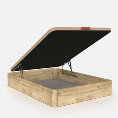 CANAPÉ ABATIBLE WOOD ECO NATURAL 80x180 cm (OFERTA)