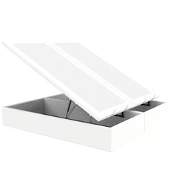 CAMA ARTICULADA REBATÍVEL ESTOFADA GRANDE CAPACIDADE MAXIBOX
