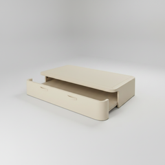 CAMA NIDO TAPIZADA POLIPIEL BASES 3D TRANSPIRABLES