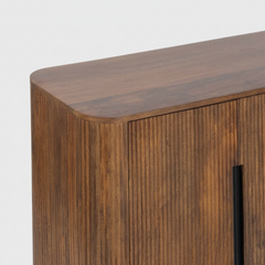 APARADOR RECTANGULAR 160x40cm EN MADERA DE MANGO TAVIRA