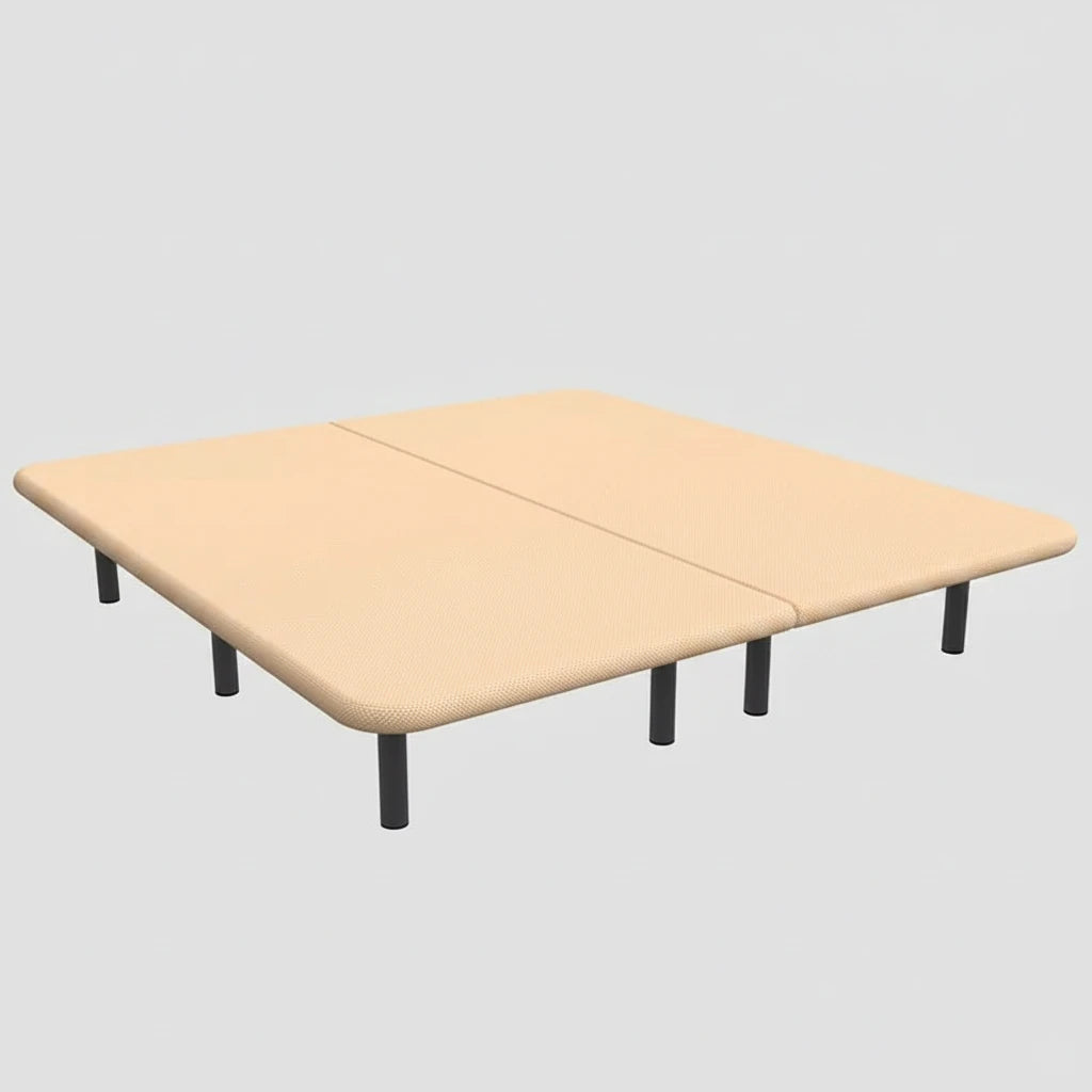 BASE TAPIZADA TELA 3D TRANSPIRABLE - EXTRA REFORZADA CON 6 PATAS INCLUIDAS