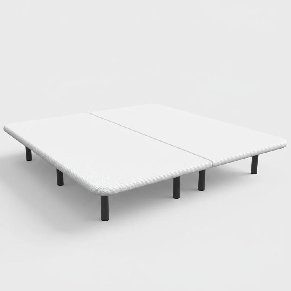 BASE TAPIZADA TELA 3D TRANSPIRABLE - EXTRA REFORZADA CON 6 PATAS INCLUIDAS