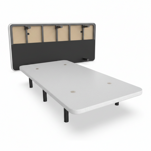 BASE TAPIZADA TELA 3D TRANSPIRABLE - EXTRA REFORZADA CON 6 PATAS INCLUIDAS
