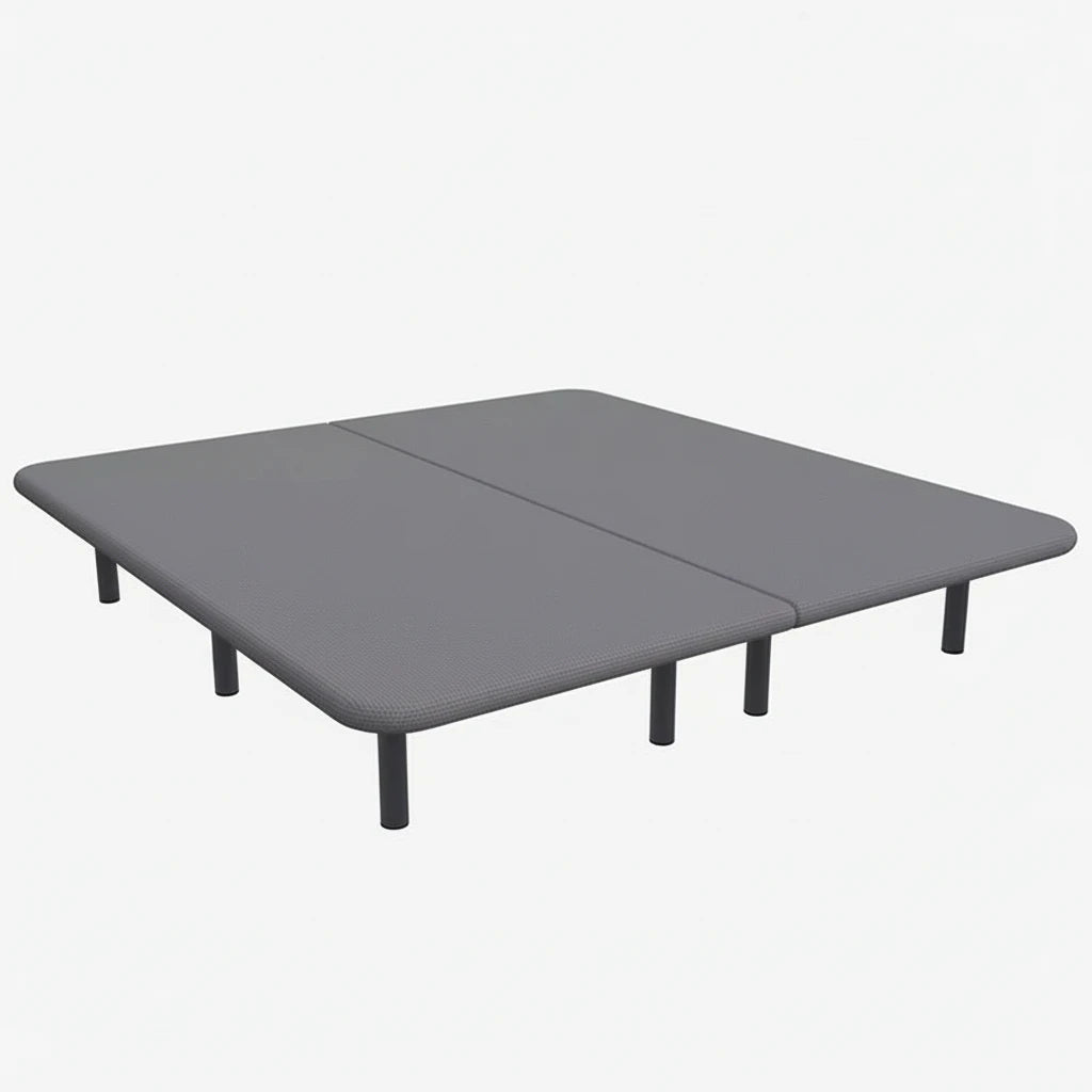BASE TAPIZADA TELA 3D TRANSPIRABLE - EXTRA REFORZADA CON 6 PATAS INCLUIDAS