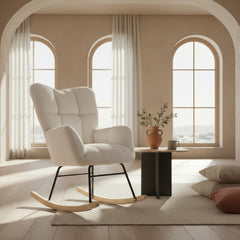 BUTACA MECEDORA EN BORREGUITO AIRE